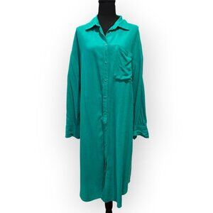 Hema oversized button down dress